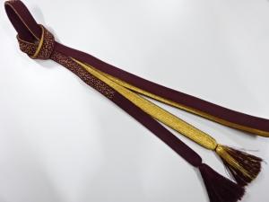 正絹　手組帯締め（長尺）